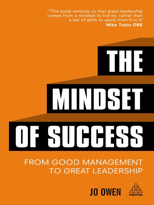 Title details for The Mindset of Success by Jo Owen - Available